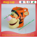 Factory supply /High Quality Soft Pvc Mug/ 2015 3d Pvc Mug Gift Cup